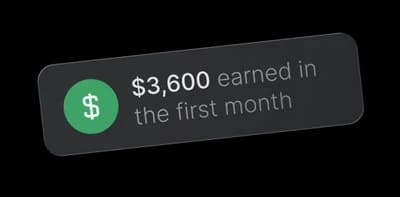3600 Earned